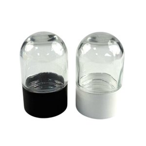 100ml Round Dome Shape Clear Glass <strong>Jar</strong> with Child Resistant CR Lid for <strong>Weed</strong> Storage Cosmetic Creams DIY Projects - Product Image 1