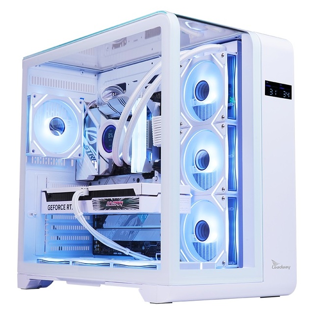 Leadway OEM PC Case Gabinete ATX Gabinete Pc Gamer Gaming Case Full Tower Gaming Pc Full Setup Boitier Pc Gaming Computer Case