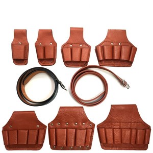 Fabriqué en Chine, trousse à outils en cuir robuste, pochettes pour outils de <span class=keywords><strong>charpentier</strong></span> - Product Image 2