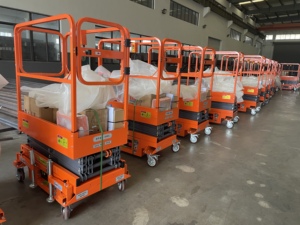 Weliftrich 3M 5M trên không làm việc nền tảng Mini Scissor Lift ngoài trời tự hành thang máy - Product Image 2