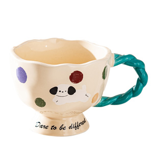 Taza de Cerámica de Gran Capacidad con Diseño de Conejo Adorable para Té, para el Hogar, la Oficina o para Parejas, para el Desayuno, Agua o Necesidades de Oficina - Product Image 1