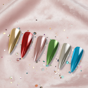 <span class=keywords><strong>Paleta</strong></span> <span class=keywords><strong>de</strong></span> Pigmentos Metálicos para Uñas con Efecto Espejo en 6 Colores, Set <span class=keywords><strong>de</strong></span> Polvo Acrílico con Brillo Degradado para Arte <span class=keywords><strong>de</strong></span> Uñas y Manicura - Product Image 1