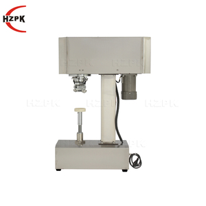 Máquina Tapadora de Botellas de Plástico y Aluminio Semiautomática de Escritorio HZPK con Pedal - Product Image 5