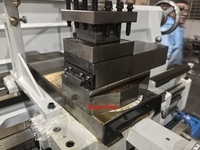 Tour à métaux manuel Supertech C6256 - 560 mm de portée, 2000 mm de précision élevée, machine robuste pour l'acier au carbone et l'acier inoxydable