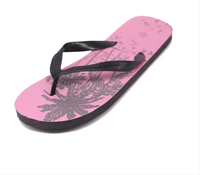 Modèle Fusheng à 0,29 Dollar, Tongs de Plage en PE pour Femmes et Hommes, Vente en Gros avec de Nombreux Motifs Différents