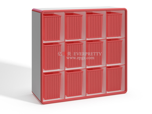 Étagère de <span class=keywords><strong>rangement</strong></span> pour chambre d'enfants avec paniers Armoire pour enfants Armoire de <span class=keywords><strong>rangement</strong></span> pour jouets à compartiments multiples pour le préscolaire - Product Image 3
