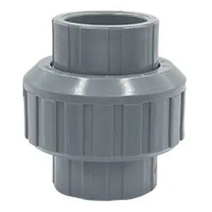 HYDY PVC Union Plumbing Plastic Pipe Fitting Two Way Pipe Connection