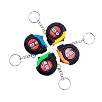 Mètre Ruban de 1 Mètre, Type Cadeau, Mini Mètre Ruban Portable Porte-clés, Résistant à l'Usure, Économique