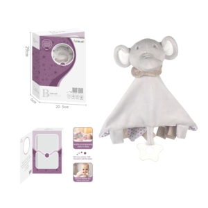 Manta <span class=keywords><strong>de</strong></span> Bebé con Diseño <span class=keywords><strong>de</strong></span> <span class=keywords><strong>Elefante</strong></span>, Apta para Niños y Niñas, Se Puede Colgar en Carriolas, Cunas y Asientos <span class=keywords><strong>de</strong></span> Auto - Product Image 1