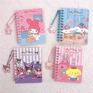 Wholesale Kawaii Cartoon Notebooks Collection Pocket Coil Book Small Magnet Notebook Note Books