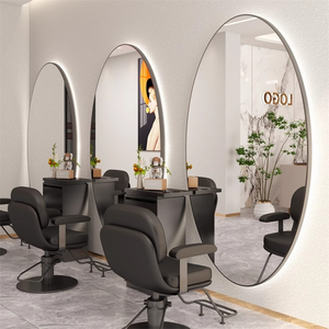 Espejo de Pared Inteligente con Iluminación LED de Una Sola Cara para Salones de Belleza y Barberías, en Oferta - Product Image 2