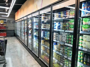 Refrigerador sin llamar/Congelador Puertas de exhibición de vidrio Cerveza Cueva Cámara fría Nevera Puerta delantera y trasera - Product Image 6