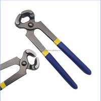 Ciseaux à vis pour le terrain, outils de réparation de chaussures, pince à écrous, pince à ongles à tête de serre-joint de 8 pouces