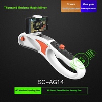 Qianhuan Factory Console de jeu portable Nouveau pistolet AR somatosensoriel pour le jeu de tir des champs de bataille de Playerunknown avec prise ue