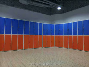 ארון אחסון מפלסטיק ABS מסדרת JMDS-102 375 עם 2 דלתות, סיטונאי מהמפעל, לשימוש במשרד, בחדר כושר ובבית, לאחסון נעליים בחדר האמבטיה. - Product Image 2