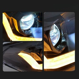 F20 aggiornamento faro per <span class=keywords><strong>BMW</strong></span> serie 1 2012-2015 116i <span class=keywords><strong>118i</strong></span> 125i faro a LED proiettore lente dinamica indicatori di direzione luci auto