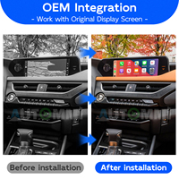 Modul Antarmuka Nirkabel Apple CarPlay Android Auto untuk Lexus UX UX200 UX250h 2018-2021 Peningkatan Layar Original