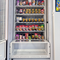 Máquina Expendedora Inteligente Yunyin de 32 Pulgadas con Refrigeración y Elevación para Alimentos Frescos