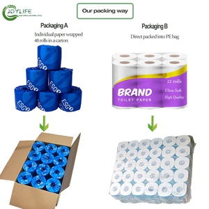 Mới bán buôn klopapier sản xuất toilettenpapier 3 lagig 15 GSM giấy vệ sinh - Product Image 5