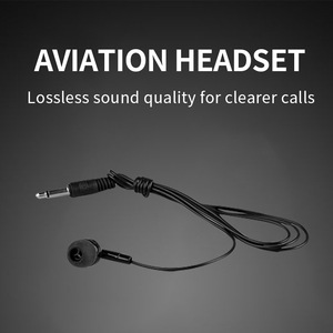 Auriculares Intrauditivos con Cable de 3.5mm a Bajo Precio, Auriculares de Una Sola Oreja con Cable para Autobús Turístico - Product Image 3