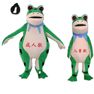 Le populaire costume de grenouille <span class=keywords><strong>gonflable</strong></span> amusant, inspiré des dessins animés, dans lequel les personnes peuvent entrer - Product Image 4