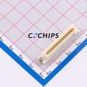 FX2-40S-1.27SVL(71) D-Sub/VGA Connector SMD Connector ( Mounting Type: Vertical Mount ) - Product Image 1