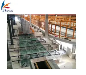 Rainbow Customized Zinc Plating Line with Water Treatment System automatic