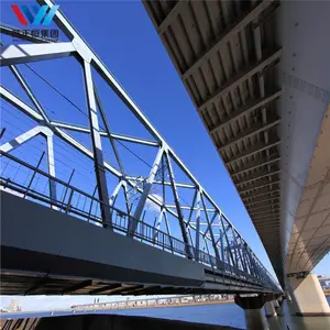 Ponte de aço profissional bonito projetado, estrutura de ponte de aço personalizável durável, 2022