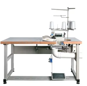 Long life ZY988TXB-10 Automatic needle stop position heavy duty overlock sewing machine for mattress bubble