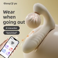 Jouet sexuel pour adultes Ji Yu Yilisi, vibromasseur puissant, suceur télescopique électrique, gode portable USB pour femmes, bruit inférieur à 50 dB