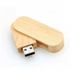 Promoción: Memoria USB Rectangular de Madera de 4GB para Regalos Empresariales y Promocionales - Product Image 1