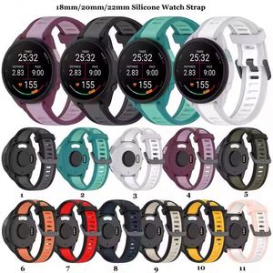 Correa de Silicona Universal de Dos Tonos, Transpirable, de 22 mm, para Forerunner 265/265S/Venu3/Samsung para Galaxy Watch5 - Product Image 3