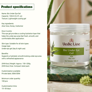 Gel Bio Vedic Line pour les yeux contre les cernes, les poches et les rides, soin anti-âge pour les yeux, disponible au meilleur prix - Product Image 3
