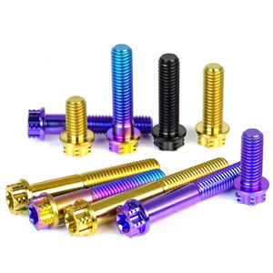 Tornillos de titanio para pernos de eje de rueda delantera Sujetadores de cuarto de vuelta Tornillos de pestillo - Product Image 6