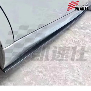 Per <span class=keywords><strong>BMW</strong></span> <span class=keywords><strong>Serie</strong></span> <span class=keywords><strong>3</strong></span> E90 M3: Nuove Minigonne Laterali in Fibra di Carbonio per Paraurti - Product Image 6