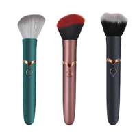 Starker Vibrations-Make-up-Pinsel für Frauen, Selbststimulationsgerät mit 10 Vibrationsmodi, USB-A-Aufladung, ABS+Nylon, IPX5