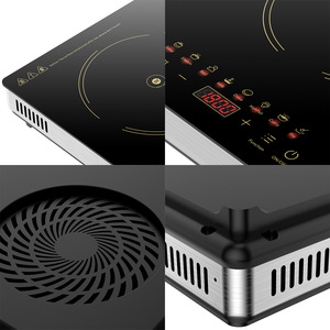 Cocina de Inducción Eléctrica Doméstica de 1800W 220V, Un Solo Quemador, Control Táctil, Multifuncional - Product Image 5