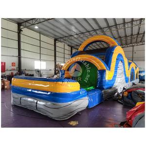 Parcours d'obstacles gonflable commercial pour enfants et adultes, humide ou sec, avec <span class=keywords><strong>piscine</strong></span>, en gros, à vendre - Product Image 2