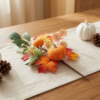 Dekorasi Musim Gugur Buatan untuk Dalam Ruangan, Pilihan untuk Karangan Bunga Labu Thanksgiving, Dekorasi Rumah, Bunga Sutra Grosir