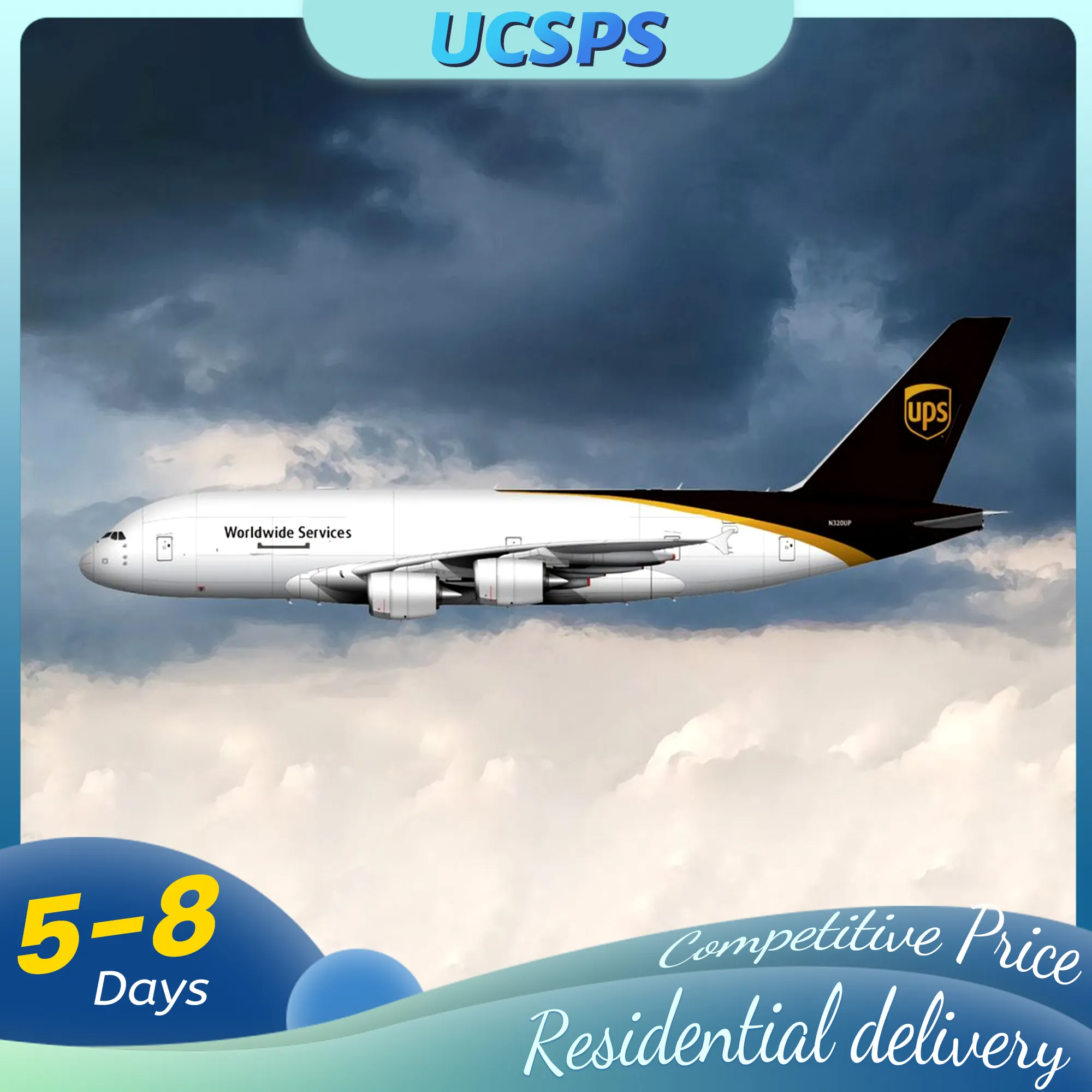 Tarif Pengiriman Udara Internasional USA Shipping Pass DDP Melalui Udara Amazon FBA