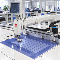 Machine à coudre automatique haute vitesse VMA, grande surface de travail, programmable, pour divers matériaux