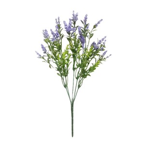 زهور لافندر اصطناعية بالجملة من الحرير الصناعي لتزيين حفلات الزفاف والمنازل - Product Image 2
