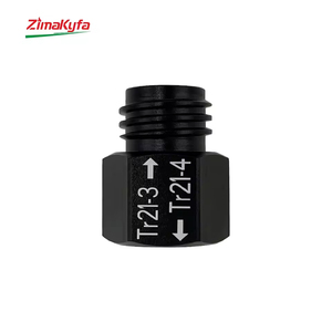 Adaptateur de conversion de gaz CO2 noir pour Sodastram Tr21-4 femelle vers Tr21-3 mâle, sortie réservoir Quooker Cube, OEM personnalisable, pour soda - Product Image 6