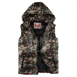 Gilets chauffants rembourrés pour hommes – Personnalisables, ultra-légers, chauds, respirants, doux, pour usage quotidien, avec fermeture éclair et col montant - Product Image 1