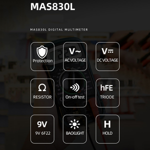 MAS830L Mini Portable for <b>Small</b> Electricians With High Anti-burn Electricians - Product Image 6
