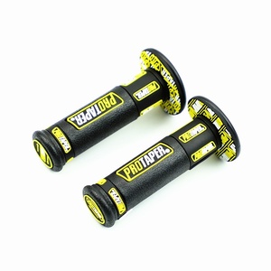Poignées de moto en silicone souple style <span class=keywords><strong>Pro</strong></span> <span class=keywords><strong>Taper</strong></span>, universelles, colorées, antidérapantes, pour guidon tout-terrain - Product Image 4