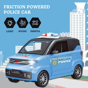 Enfants Friction Alimenté Sirène Musique Histoire Jouet Éducatif Toddler Mini Voiture De <span class=keywords><strong>Police</strong></span> Jouet avec Lumière & Son - Product Image 2