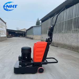 Machine de meulage grossier pour sols, murs et sols en béton de 15 kW, à poussée manuelle, avec moteur de meulage de sol multi-têtes, boîte de vitesses à haute efficacité - Product Image 1