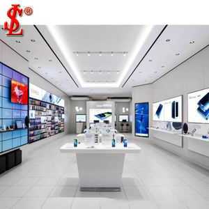 Présentoir de vitrine de téléphone portable personnalisé pour <span class=keywords><strong>smartphone</strong></span> Boutique de téléphonie mobile Design d'intérieur - Product Image 5