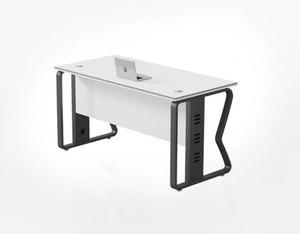 Silla de escritorio de oficina simple y moderna, combinación de escritorio de ordenador con pantalla cara <span class=keywords><strong>a</strong></span> cara para dos personas para uso doméstico - Product Image 4